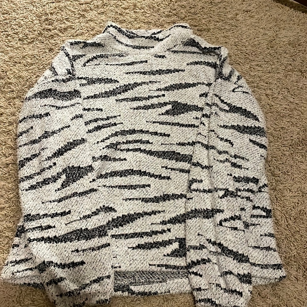 Warm knit turtleneck sweater